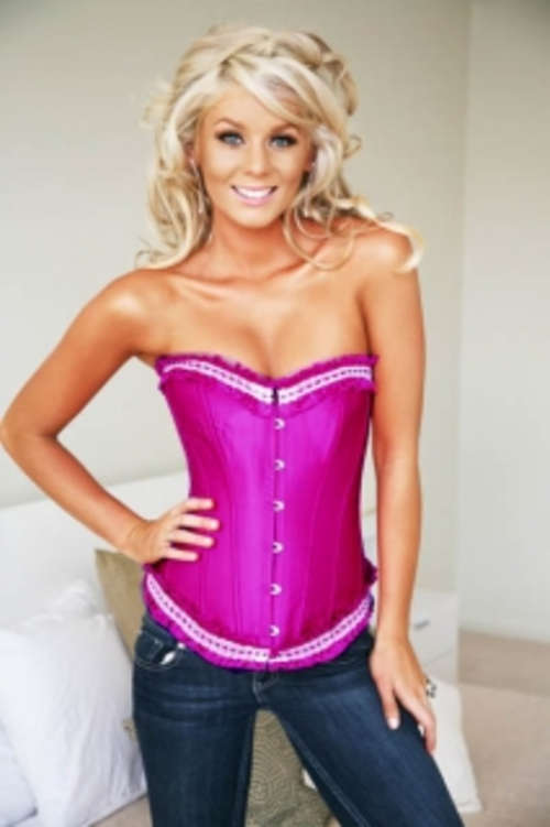 STUNNING HOT PINK CORSET