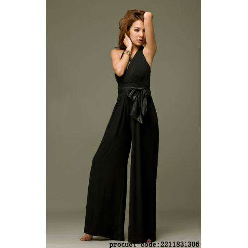 STUNNING LADIES ONE PIECE BLACK JUMPSUIT