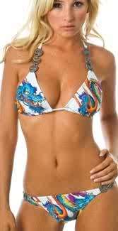 BRAND NEW - HARDY  - WHITE  BIKINI - SMALL/MEDIUM