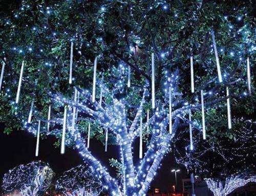 Meteor shower lights