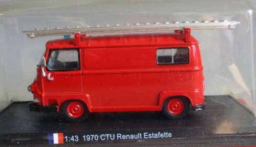 DELPRADO 1/43 SCALE - 1970 CTU RENAULT ESTAFETTE - AS NEW CARDED