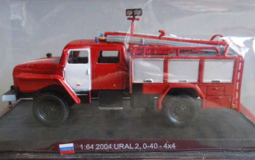 DELPRADO 1/64 SCALE - 2004 URAL 2,0-40 - 4X4  - AS NEW CARDED