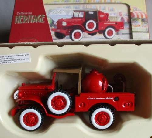CORGI HERITAGE 1/43 SCALE - DODGE FIRE - EXCELLENT BOXED