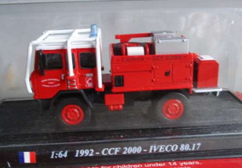 DELPRADO 1/64 SCALE - 1992 CCFF 2000 IVECO 80.17 - EXCELLENT CARDED