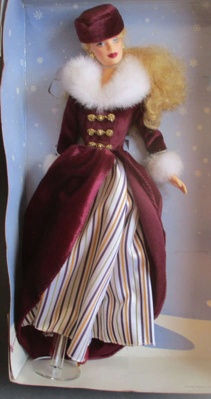 MATTEL BARBIE VICTORIAN ICE SKATER - BOXED