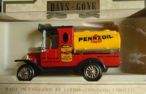 LLEDO - PENNZOIL TANKER TRUCK - BOXED