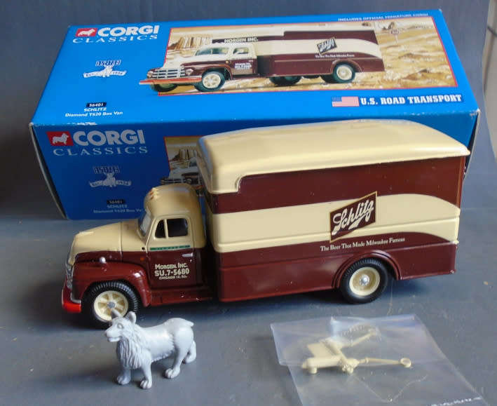 CORGI 1/50 SCALE - DIAMOMD T620 BOX VAN - BOXED
