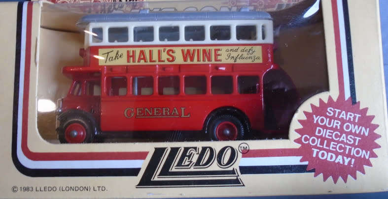 LLEDO - DOUBLE DEKKER LONDON BUS - BOXED