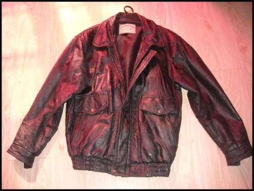 ***Get Ready For Winter***Men's Black Genuine Leather Jacket***