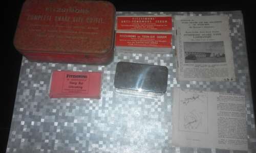 Vintage Fritzsimons Snake Bite Outfit Kit