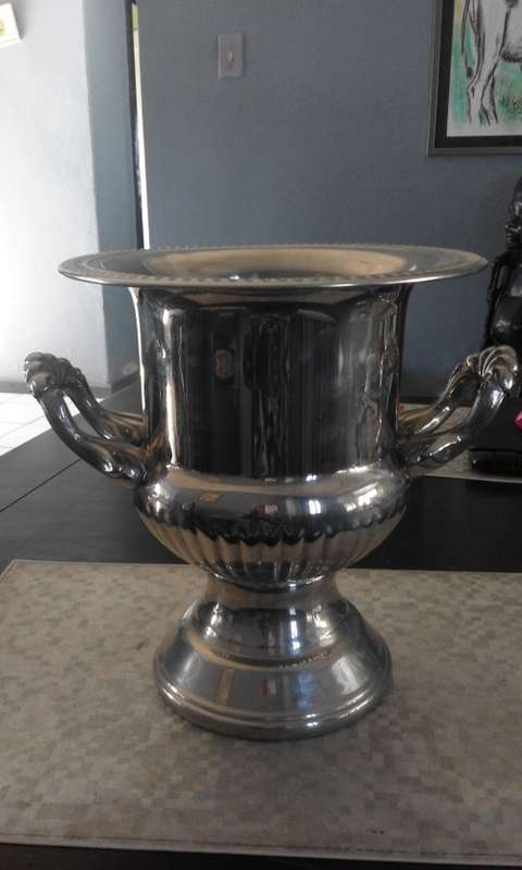 ****Silver Plated Champagne Cooler****