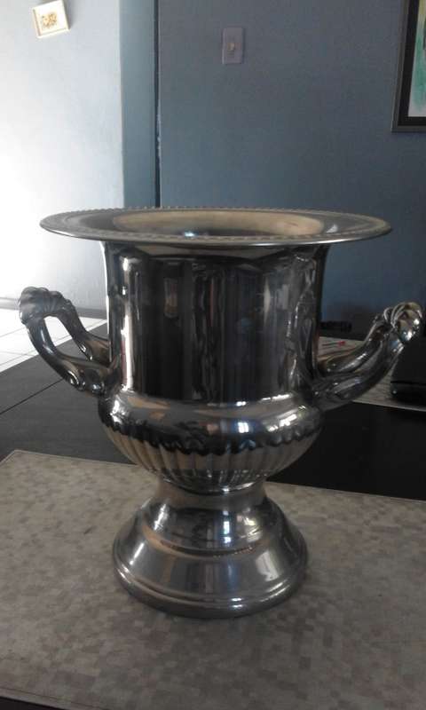 ****Silver Plated Champagne Cooler****