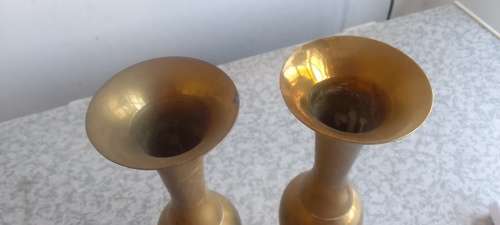 Vintage Brass Vases