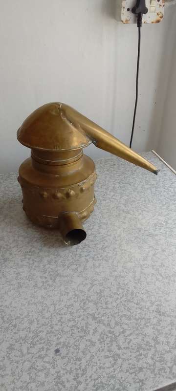 Brass/ Copper Boiler***(Still)***(Stookketel)