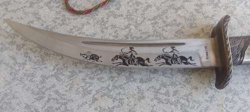 Vintage Horse Head Knife - DAGGER/KNIFE With SHEATH