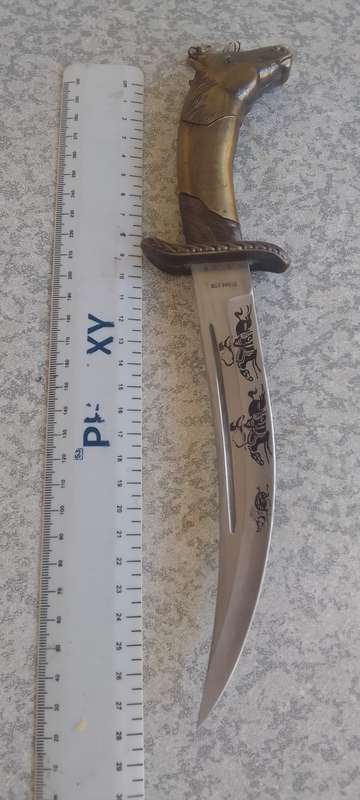 Vintage Horse Head Knife - DAGGER/KNIFE With SHEATH