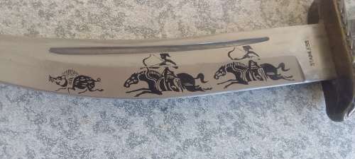 Vintage Horse Head Knife - DAGGER/KNIFE With SHEATH
