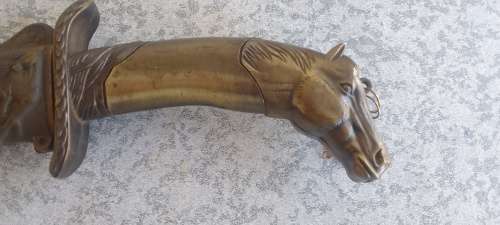Vintage Horse Head Knife - DAGGER/KNIFE With SHEATH