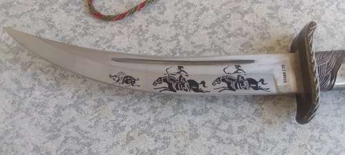 Vintage Horse Head Knife - DAGGER/KNIFE With SHEATH