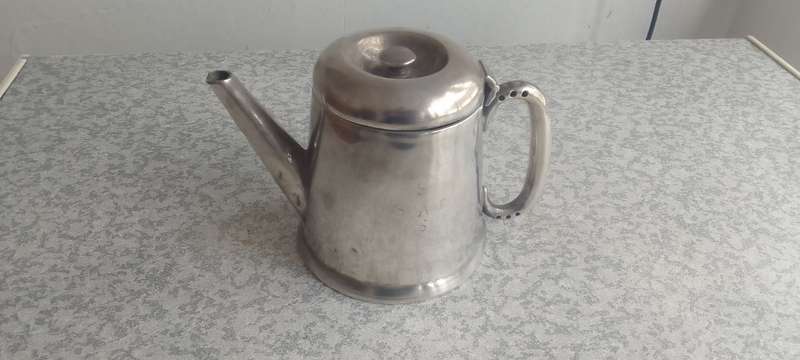 Vintage SA Railways Silver Plated Tea Pot marked SAS/SAR - Sheffield