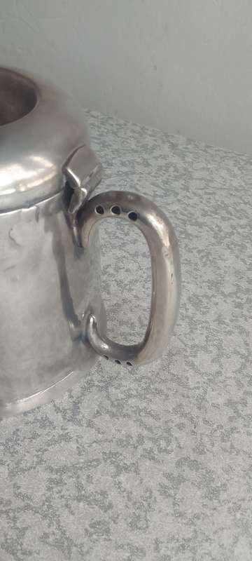 Vintage SA Railways Silver Plated Tea Pot marked SAS/SAR - Sheffield