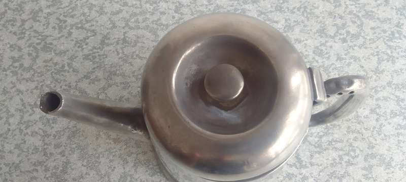Vintage SA Railways Silver Plated Tea Pot marked SAS/SAR - Sheffield