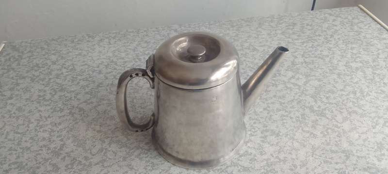 Vintage SA Railways Silver Plated Tea Pot marked SAS/SAR - Sheffield