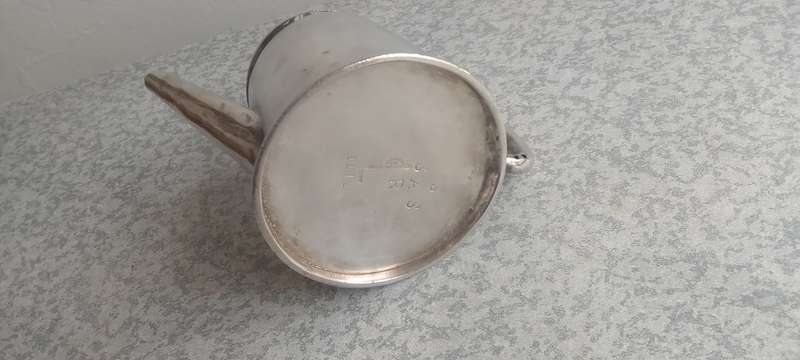 Vintage SA Railways Silver Plated Tea Pot marked SAS/SAR - Sheffield
