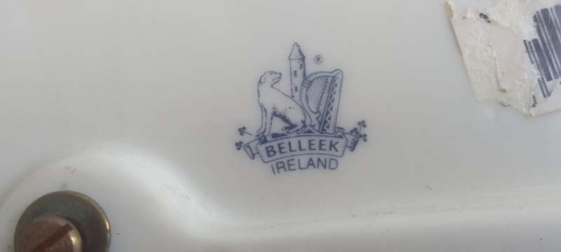 Lovely Belleek Photo Frame  - Fine Parian China  - Made In Ireland
