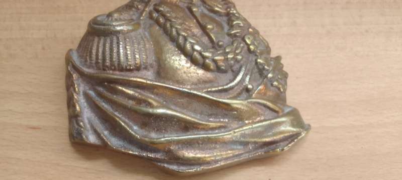 Solid Brass  - Duke Of Wellington  Wall Plaque