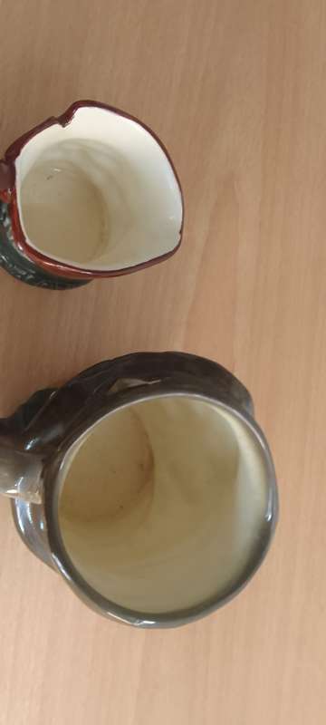 2 x Royal Dalton jugs  Old Charley And Paddy