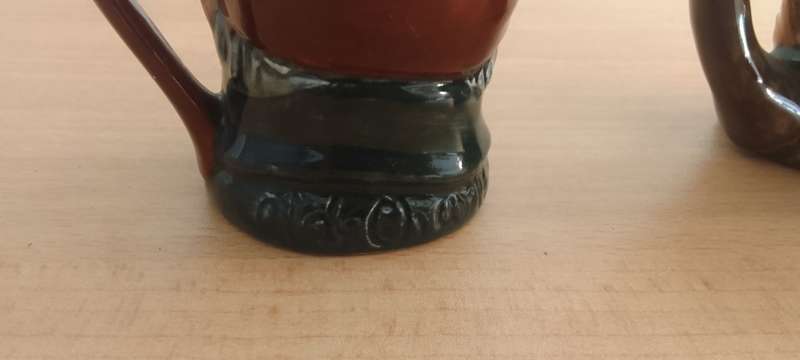 2 x Royal Dalton jugs  Old Charley And Paddy