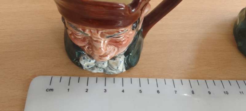 2 x Royal Dalton jugs  Old Charley And Paddy