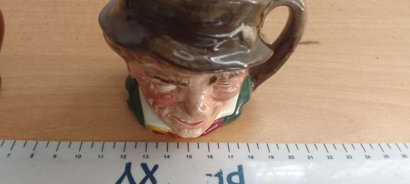 2 x Royal Dalton jugs  Old Charley And Paddy