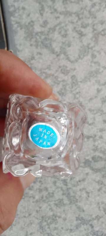 Glass Salt and Pepper Silverplated tops - Unused