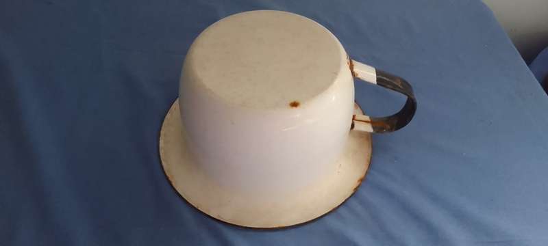 Vintage Enamel Bedpan