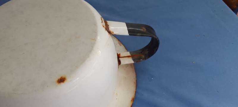 Vintage Enamel Bedpan