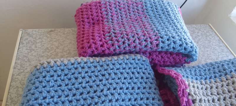 A Selection Of Stunning Hand Crochet Blankets