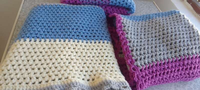 A Selection Of Stunning Hand Crochet Blankets