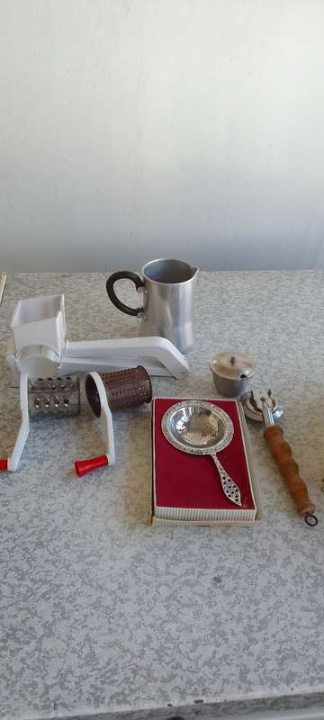 A Huge Collection Of Vintage Kitchen Items