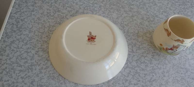 Royal Doulton - Bunnykins Bowl and Mug