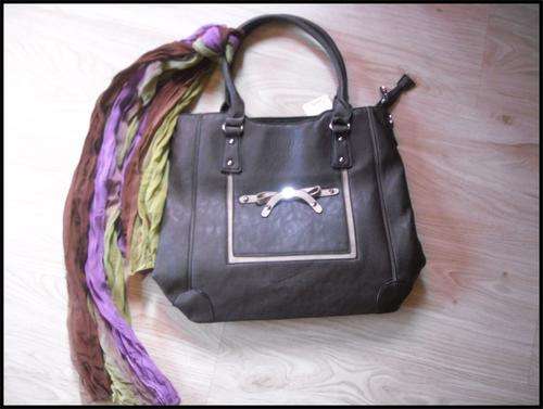 ***Late Entry***Brand New***Stunning Sotto Ladies***Handbag/ Shoulderbag Brown*** With Scarf***