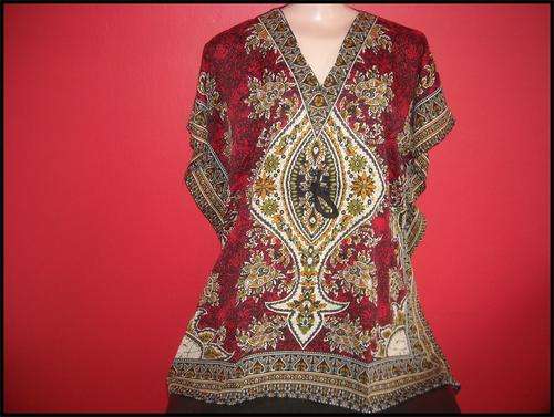 ***Stunning Ladies  Kaftan Top***From India***Free Size***