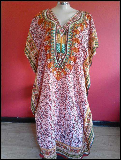 ***Stunning Ladies Maxi Kaftan Dress***From India***Free Size***