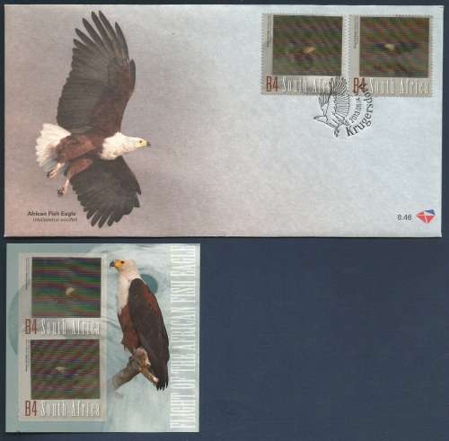 RSA 2013 FISH EAGLE MINT MIN SHEET AND FDC C/V R145  NICE SORT AFTER SET !!!