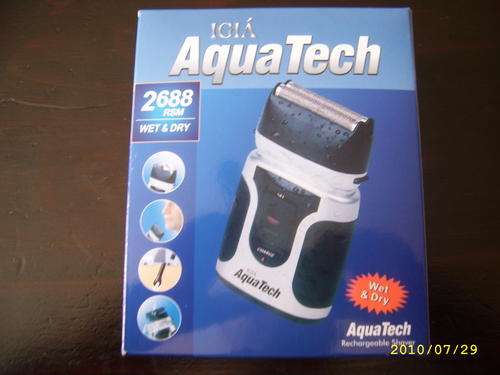 AQUATECH RECHARGABLE SHAVER(WET AND DRY)