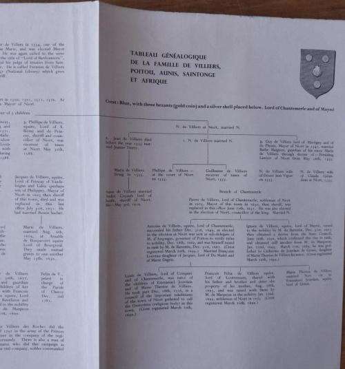 A History of the De Villiers family