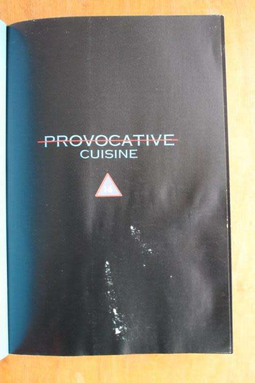 Provocative Cuisine - Kitchenboy (aka Braam Kruger)