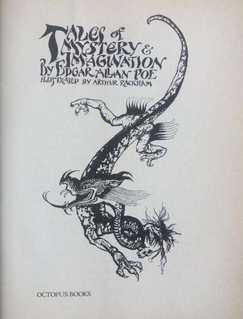 "Poe's Tales of Mystery and Imagination" illustrated by Arthur Rackham