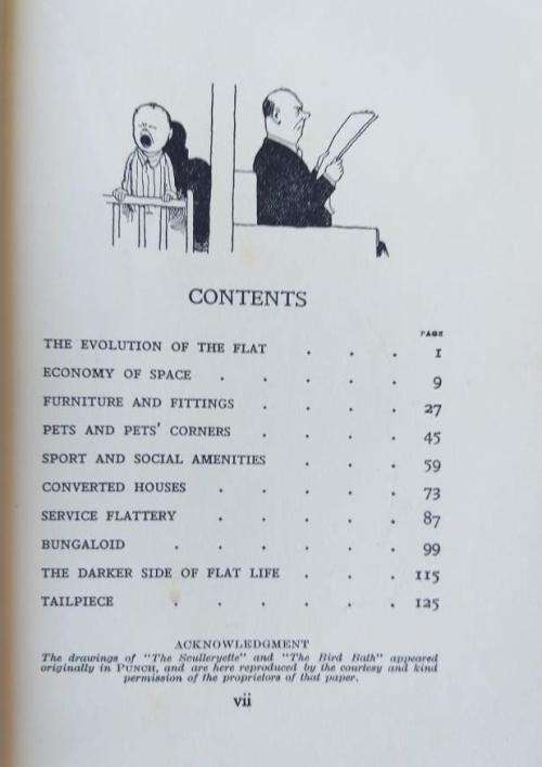 How To Live In A Flat- illustrated by W Heath Robinson